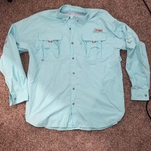 Mens Columbia Fishing Shirt